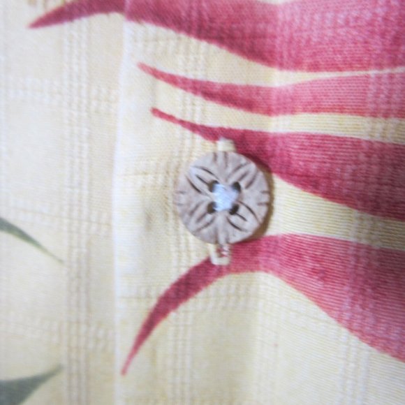 Tommy Bahama vtg Men Hawaiian camp shirt p2p 29" XXL aloha luau tropical silk - Picture 8 of 9